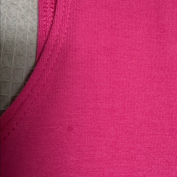 NWT Hudson North sz 1X Deep pink Bodysuit Turtleneck (loose) Sleeveless - Picture 9 of 9